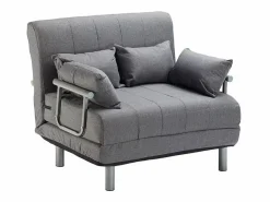 Best Sillón Sofá Cama Plegable Reposabrazos de tela Deborah Twin Dos Plazas - Sillón Cama