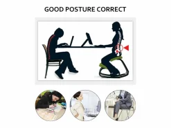 Online Sillón SucceBuy Silla Ergonómica de Rodillas Taburete de Madera de Balanceo para Oficina y Hogar, Promoviendo una Buena Postura Marru00f3n