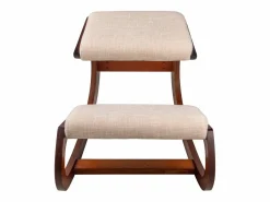 Online Sillón SucceBuy Silla Ergonómica de Rodillas Taburete de Madera de Balanceo para Oficina y Hogar, Promoviendo una Buena Postura Marru00f3n