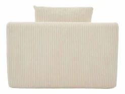 Hauss Spole Sillón tapizado en pana con estribo, bolsillos laterales y cojines -