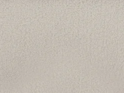 Hot Vente-unique Sillón y puf de tela de rizo estilo clásico atemporal JOVANA Blanco