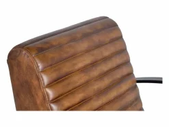 Giner y colomer Sillon de estilo industrial en piel natural