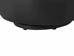 Online Vente-unique Sillon mano giratorio de piel sintetica en CATCHY Negro