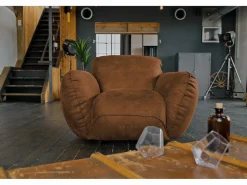 Best Kawola Sillones individuales - piel - DAVITO Marru00f3n