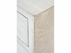 New Sinfonier de 5 cajones chapado en madera de fresno patinado Blanco
