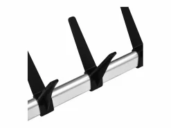 Outlet Sistema de armario telescópico con barras y estante aluminio Mueble Perchero