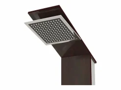 Hot Sistema de ducha de cristal para baño interior marrón de 127 cm 02_0003122 Alcachofa De Ducha, Cabezal