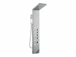 Outlet Sistema de Torre de Panel de Ducha SucceBuy de Acero Inoxidable, 4 Modos de Chorros de Catarata y Efecto de Lluvia Plateado