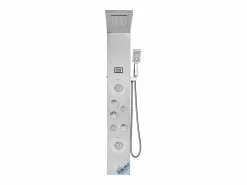 Hot Sistema de Torre de Panel de Ducha SucceBuy, 6 Modos, LED y Pantalla Digital, Acero Inoxidable con Efecto de Lluvia Columna De Ducha