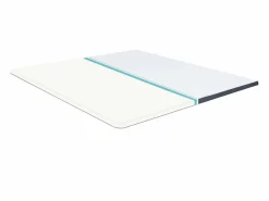 vidaxl Sobrecolchón para cama box spring 200x180x5 cm suavidad media