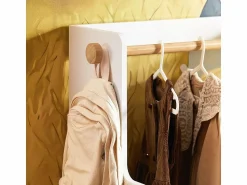 Sobuy Armario Infantil con Perchero y Cajas, Estantería para Ropa