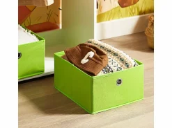 Sobuy Armario Infantil con Perchero y Cajas, Estantería para Ropa