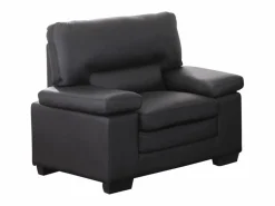 LINEA SOFA Sofá 3+2+1 plazas de piel de búfalo color MIMAS