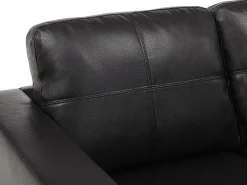 Vente-unique Sofá 3+2+1 plazas de piel sintética en ACKLEY