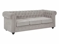 Sofá 3 plazas de tela color CHESTERFIELD Sofás Chesterfield