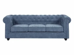 Vente-unique Sofá 3 plazas en tejido color CHESTERFIELD