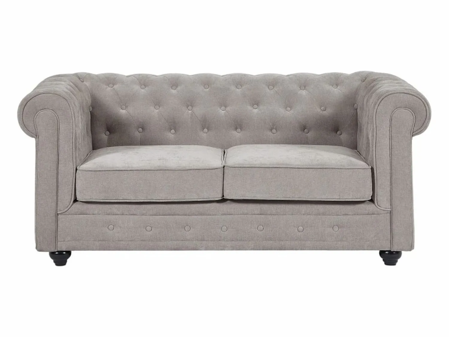 Hot Sofá 2 plazas en tela color CHESTERFIELD Sofás Chesterfield|Sofá - 2 Plazas