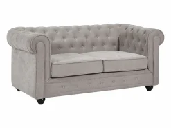 Hot Sofá 2 plazas en tela color CHESTERFIELD Sofás Chesterfield|Sofá - 2 Plazas