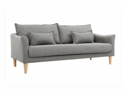 Discount Miliboo Sofá 3 plazas KATE Gris