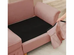 Best Sofá 3 plazas modular respaldo segmentado brazos florales chenilla Sofá Modular