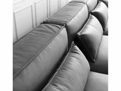 Modus Sofa Sofá 4 plazas modular seccional moderno de tela Solv