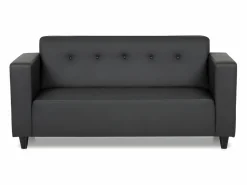 Best Sofá 3 Plazas - Tejido Capitoné (170 x 60 x 79 cm) - PEDRO Sofás De Piel Sintética