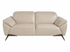 Outlet Angel Cerda Sofá 2 plazas piel gris taupe 6131 Beige