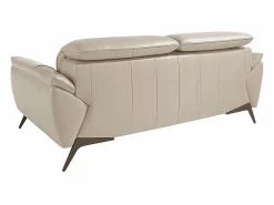 Outlet Angel Cerda Sofá 2 plazas piel gris taupe 6131 Beige
