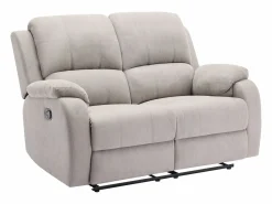 Outlet Sofá 2 plazas reclinable de microfibra BRODY Sofá Relax