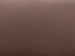 Vente-unique Sofá 3 plazas relax eléctrico de microfibra con aspecto de cuero envejecido color marrón ORTIANO