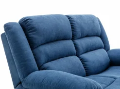 Discount Sofá 2 plazas relax eléctrico de tela BUROLO Sofá Relax