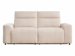 Discount Sofá 3 plazas relax eléctrico en chenilla SCAMOCO Sofá Relax