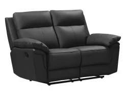 Clearance Sofá 2 plazas relax: manual piel búfalo PAKITA Sofá Relax