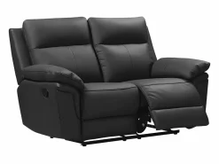 Clearance Sofá 2 plazas relax: manual piel búfalo PAKITA Sofá Relax
