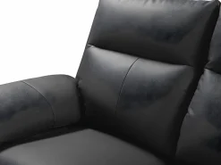Clearance Sofá 2 plazas relax: manual piel búfalo PAKITA Sofá Relax