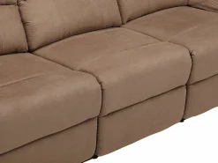 Outlet Sofá 3+2 plazas relax microfibra color HERNANI Conjunto Sofás