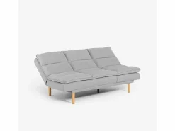 Online Sofá cama clic clac de 2 plazas de tela con respaldo reclinable Livra - Todos Los Sofás|Sofá De Tela