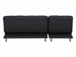 SENHO Sofá cama clic-clac de 2 plazas con chaise longue reversible en PU - MELLOW