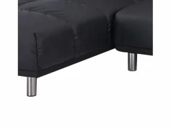 SENHO Sofá cama clic-clac de 2 plazas con chaise longue reversible en PU - MELLOW