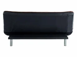 Vente-unique Sofá cama clic-clac y color caramelo MISHAN