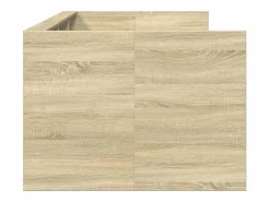 Sale Sofá cama con cajones sin colchón roble Sonoma 90x190 cm Cama Con Almacenaje|Cama Adulto
