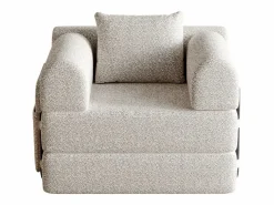 Hauss Spole Sofá cama convertible - Individual - Tela de chenilla color