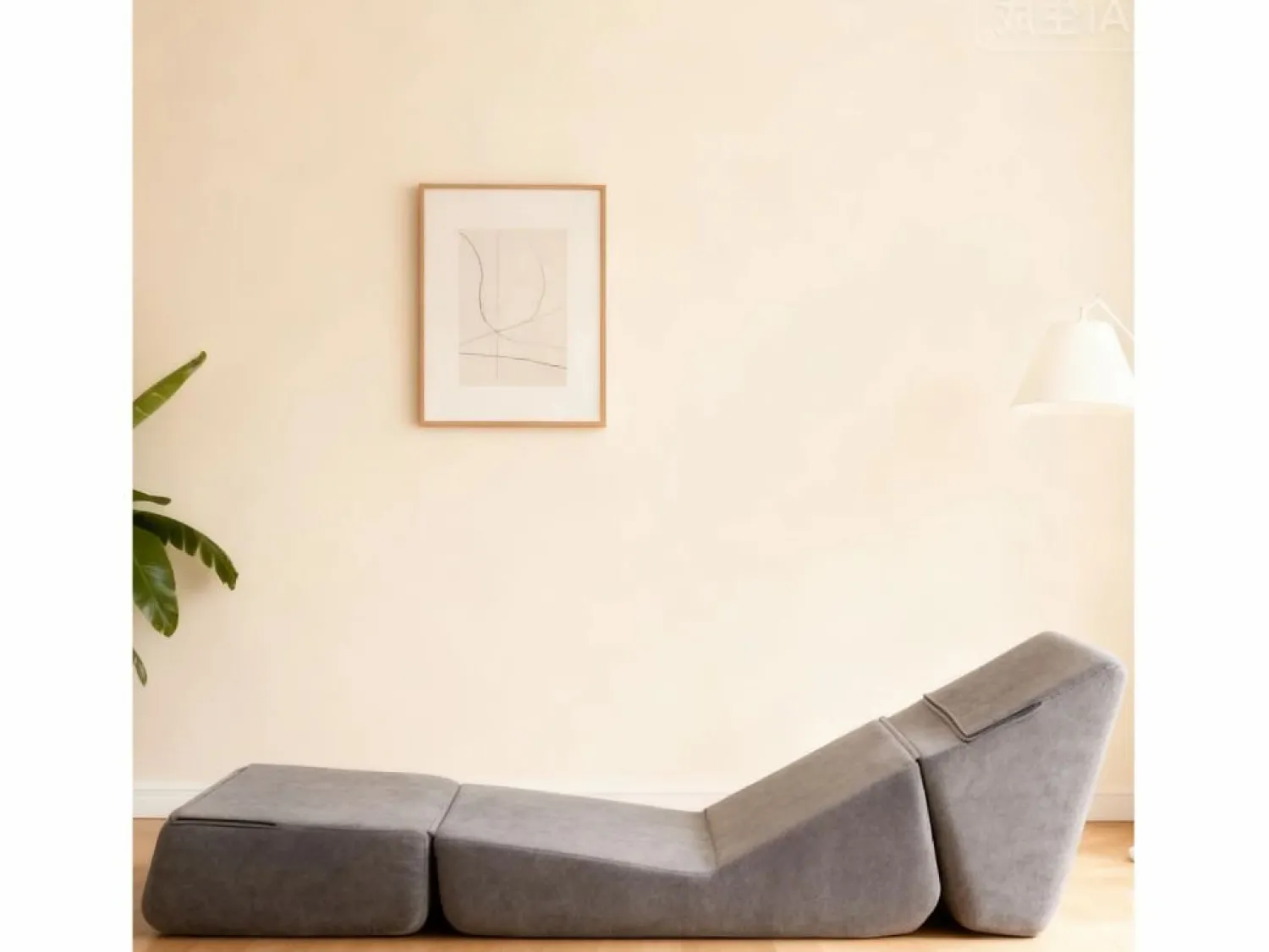 Sofá cama Convertible Relax Lectura Espuma confortable Franela Sillón Cama