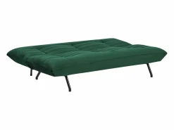 Happy Garden Sofá cama de 3 plazas ANATOLE de terciopelo -