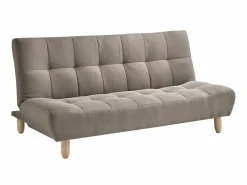 Best Sofá cama de 3 plazas clic-clac de tela ESTEBAN Sofá Escandinavo