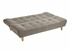 Best Sofá cama de 3 plazas clic-clac de tela ESTEBAN Sofá Escandinavo
