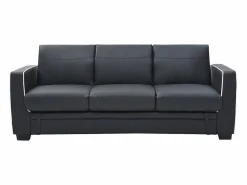 Clearance Sofá cama de 3 plazas convertible en cama NATY - Sofá - 3 Plazas|Sofás De Piel Sintética