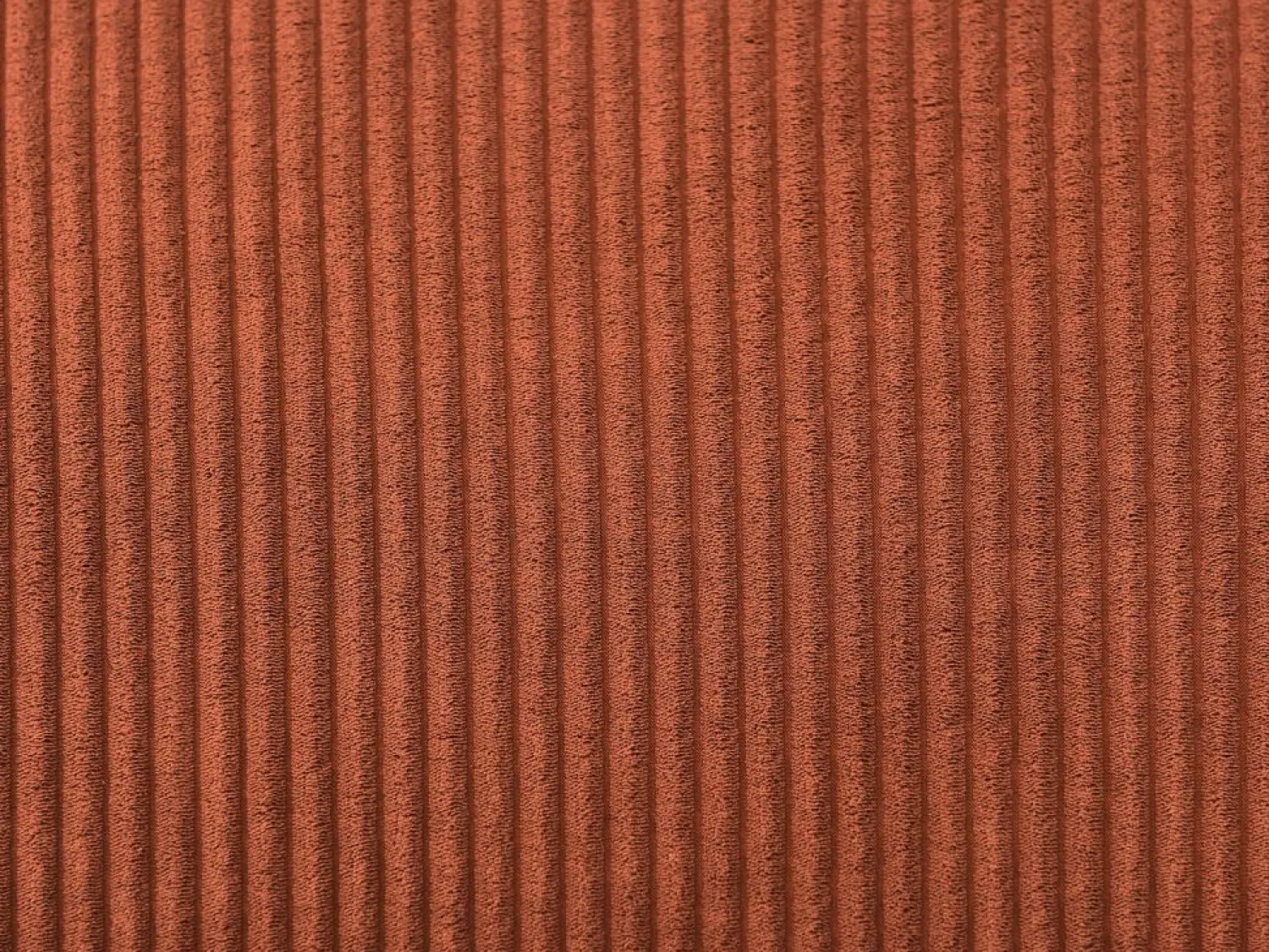 Vente-unique Sofá cama de 3 plazas convertible de terciopelo acanalado color FINORO