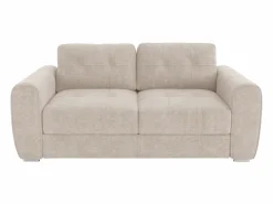 Outlet Sofá cama de 3 plazas de apertura rápida de tela . Cama de 140 cm - Colchón de 22 cm BOLIPO Sofá - 3 Plazas|Sofá Cama