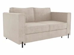 Clearance Sofá cama de 3 plazas de apertura rápida de tela texturizada colchón de 14 cm ELORYA Sofá - 3 Plazas|Sofá De Tela